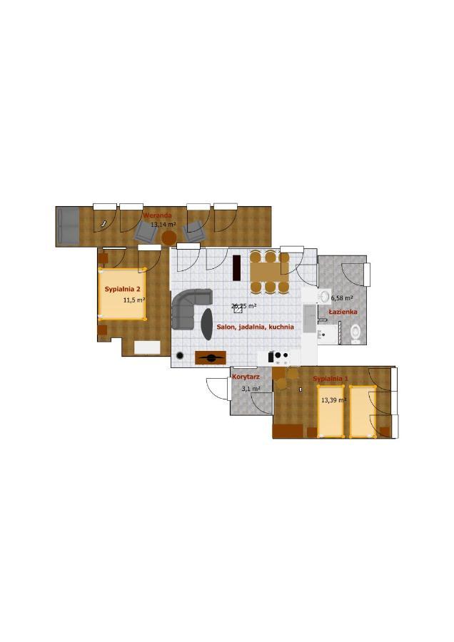 Apartament Roland Swieradow-Zdroj Luaran gambar